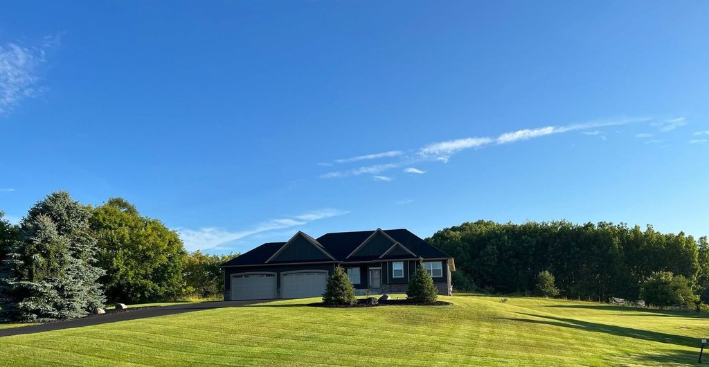 Rural Home Lawn