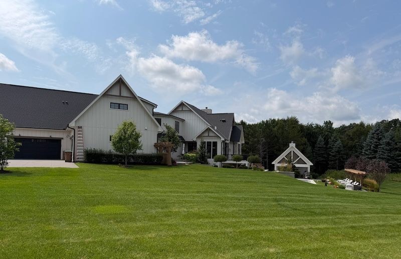 Modern Home Lawn